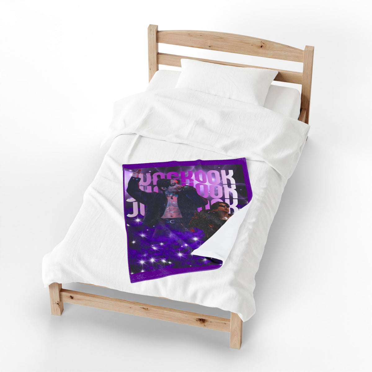 Jungkook Velveteen Plush Blanket