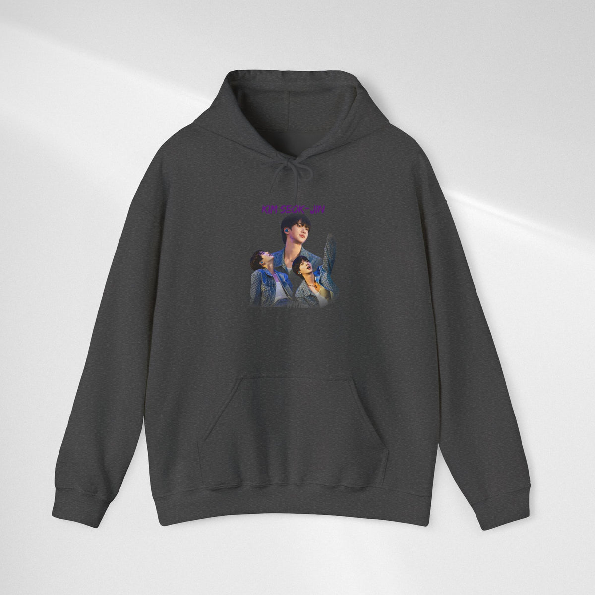 Kim Seok-jin (Jin) Photo Collage Hoodie — K-Pop Idol Fan Sweatshirt
