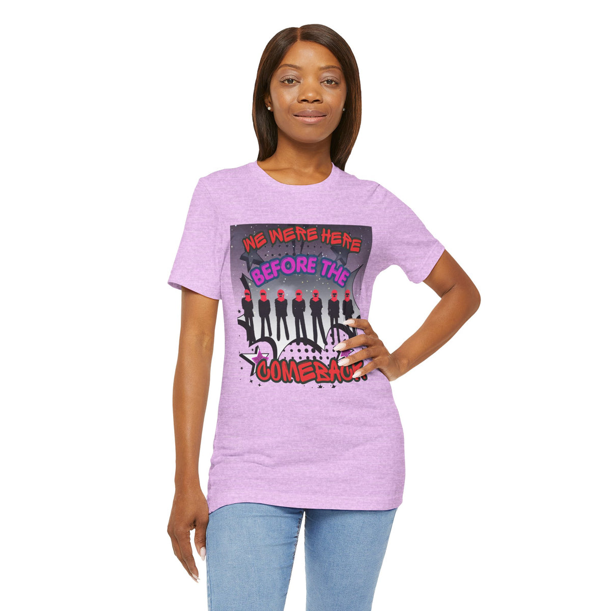 BTS The Comeback T-Shirt – Retro Silhouette Music Tee