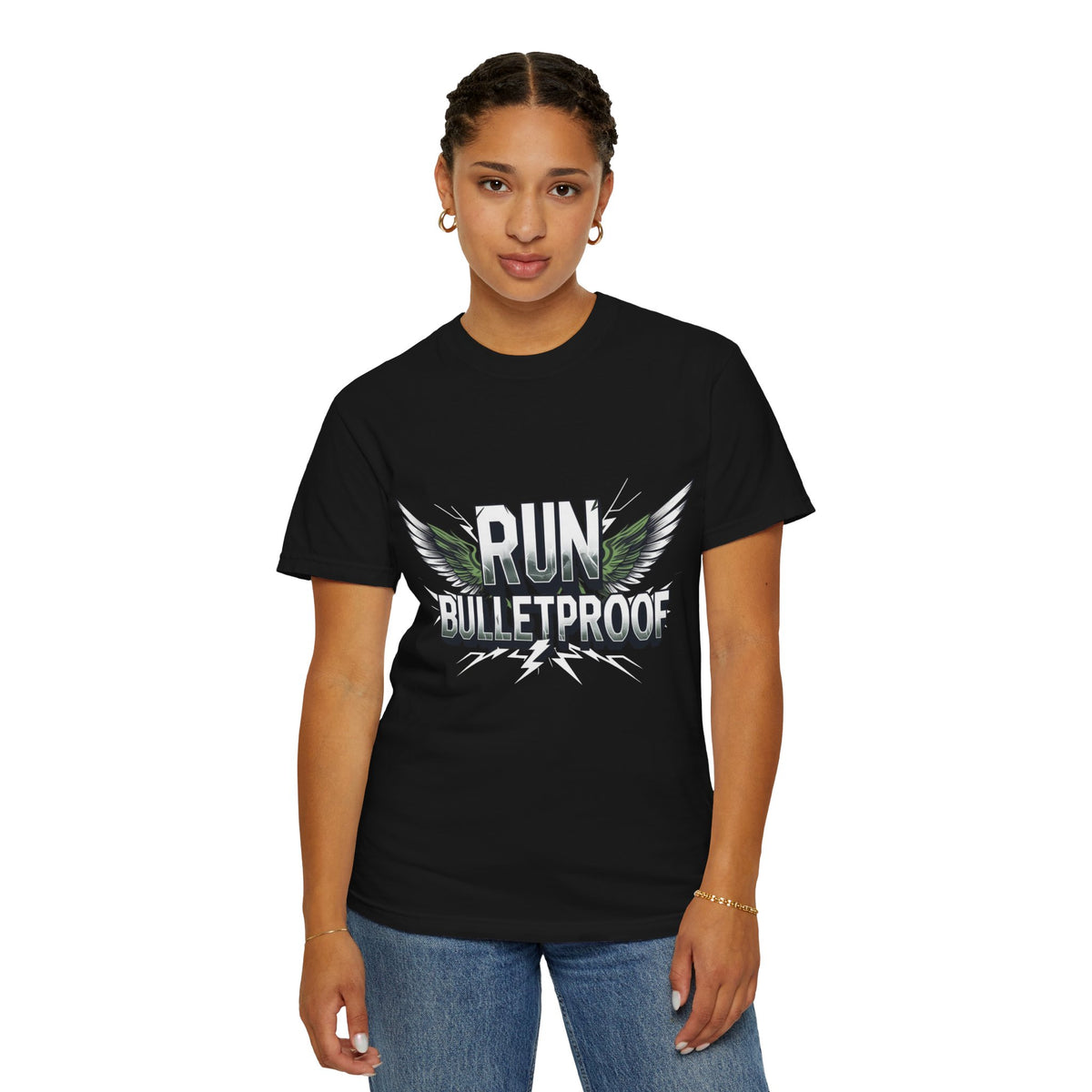 Run Bulletproof T-Shirt — BTS Graphic Fitness Tee