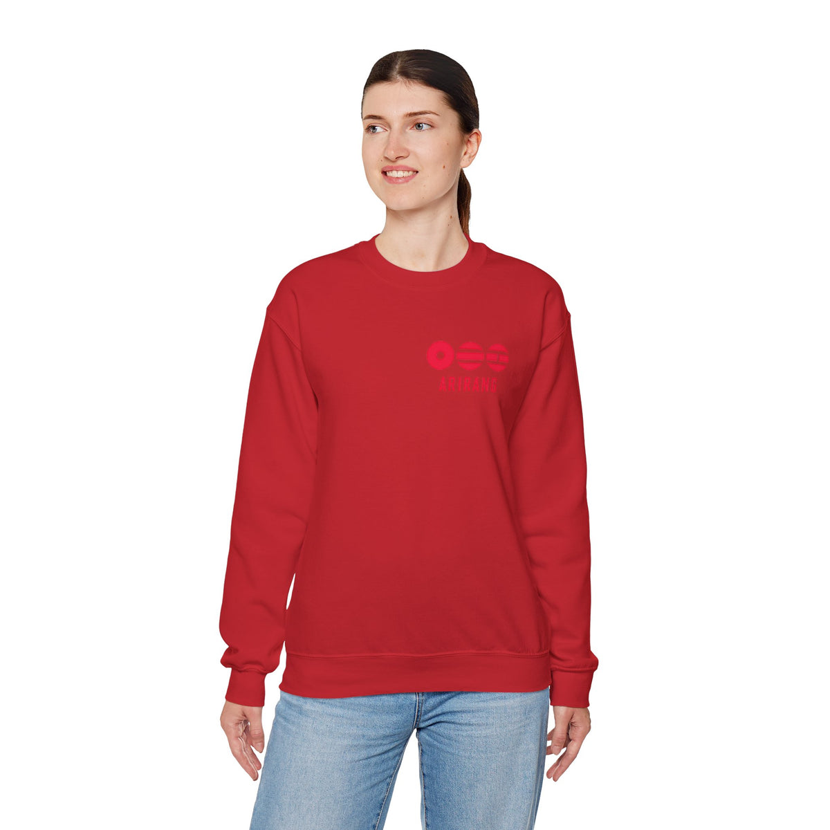 Arirang Minimalist Crewneck Sweatshirt — BTS Music