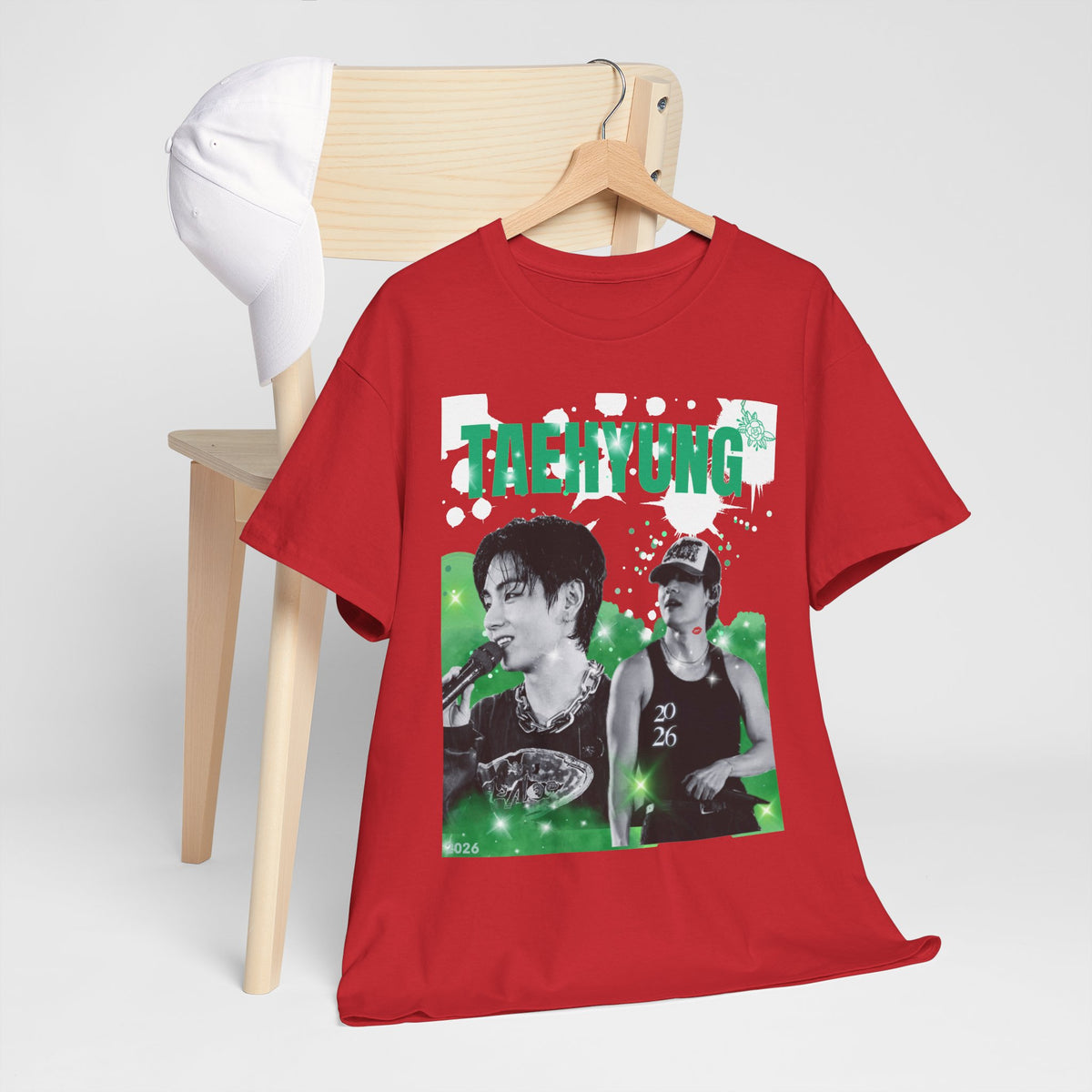Taehyung 95 Graphic Tee — K‑Pop Vibe Fan Shirt