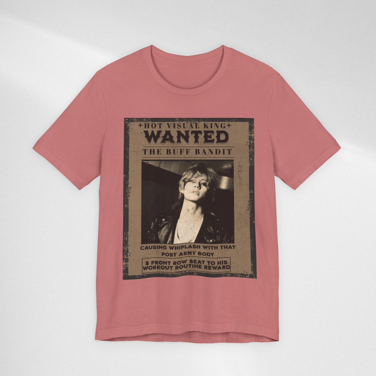T-Shirt - 'WANTED: The Buff Bandit' Vintage Poster Tee
