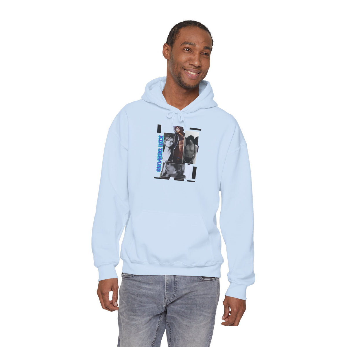 Graphic Hoodie — Photo Collage Streetwear "KIM TAEHYUNG"