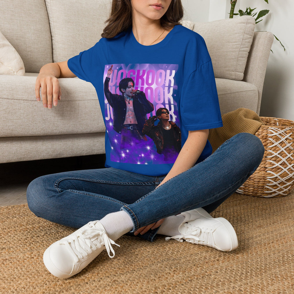 Jungkook 97 Fan Tee — Purple K-Pop BTS T-Shirt
