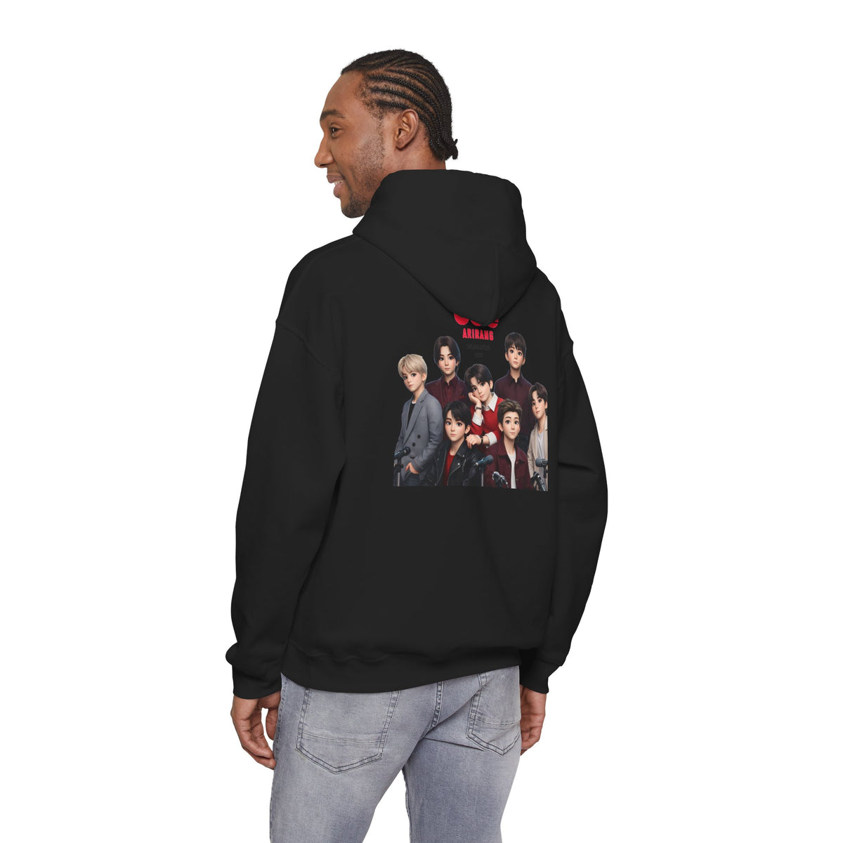 BTS K-Pop Group Photo Hoodie —  Tour Hoodie