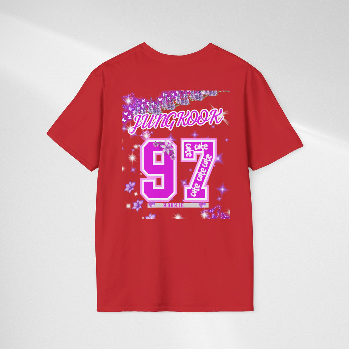 Jungkook 97 Fan Tee — Purple K-Pop BTS T-Shirt