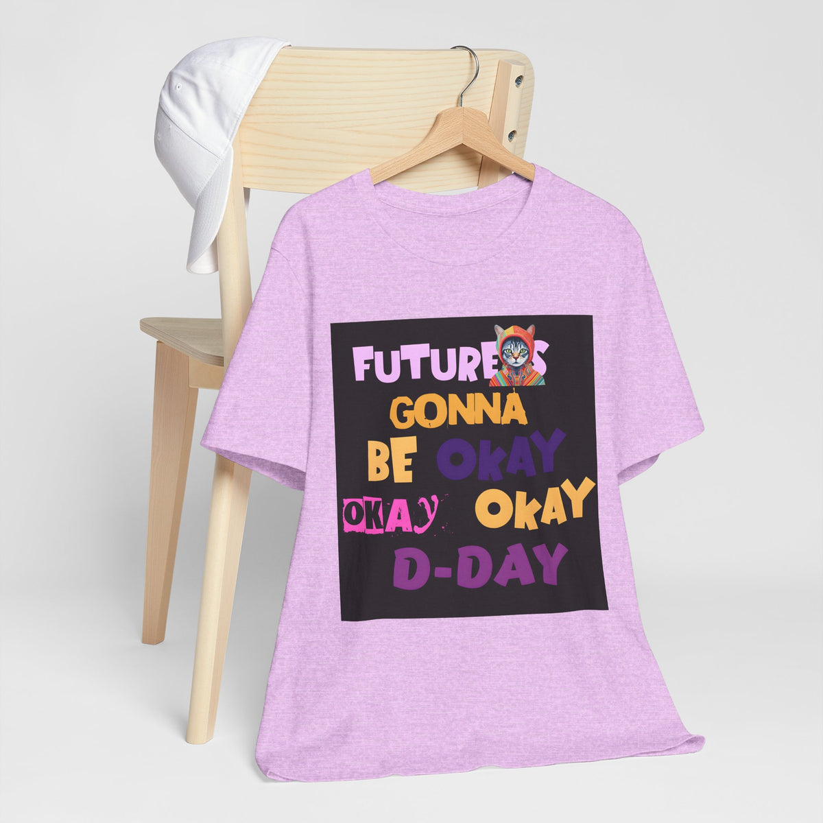 T-Shirt — "Future's Gonna Be Okay" Inspirational Graphic Tee