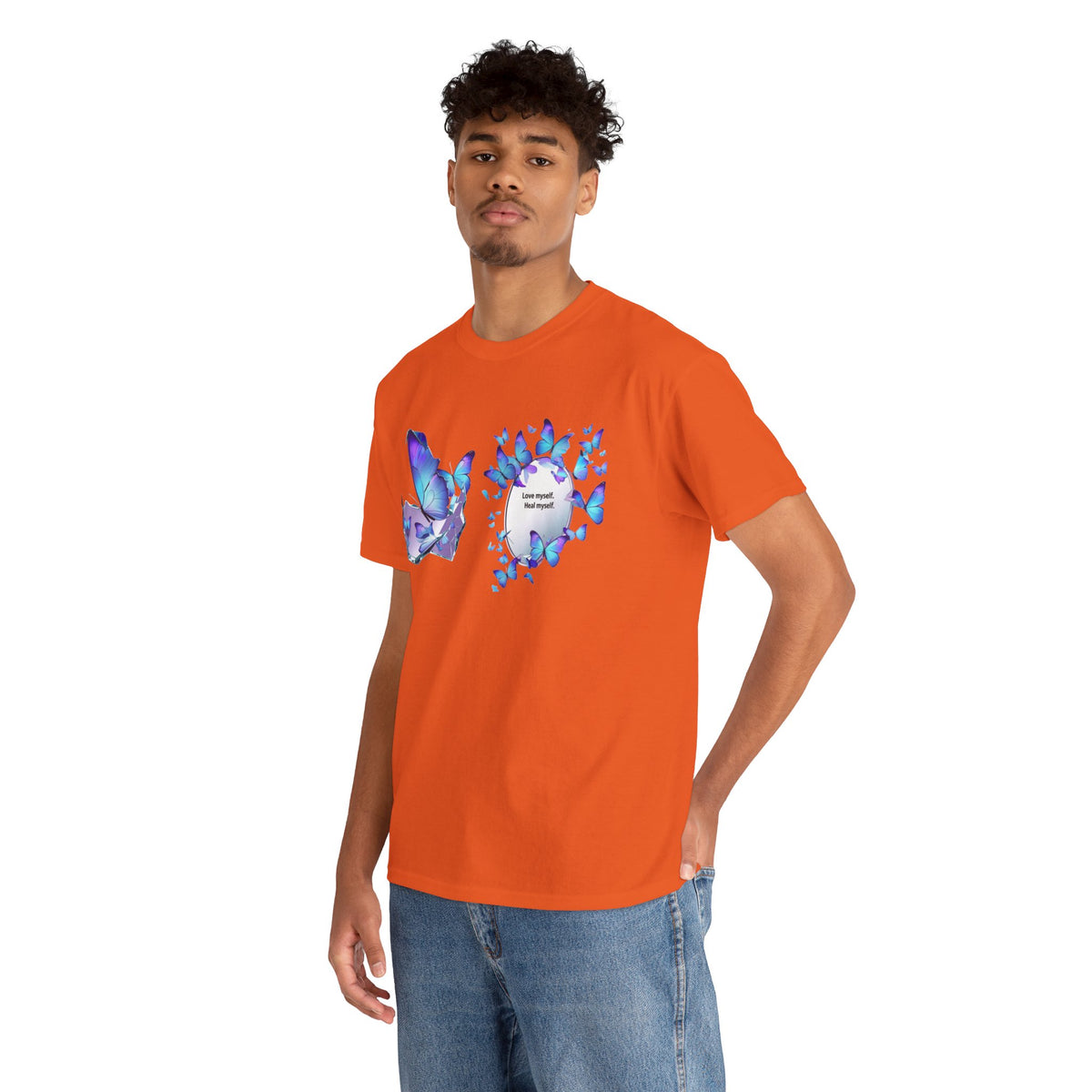 Butterfly Graphic Tee — BTS  Butterflies 'Beautiful' Design