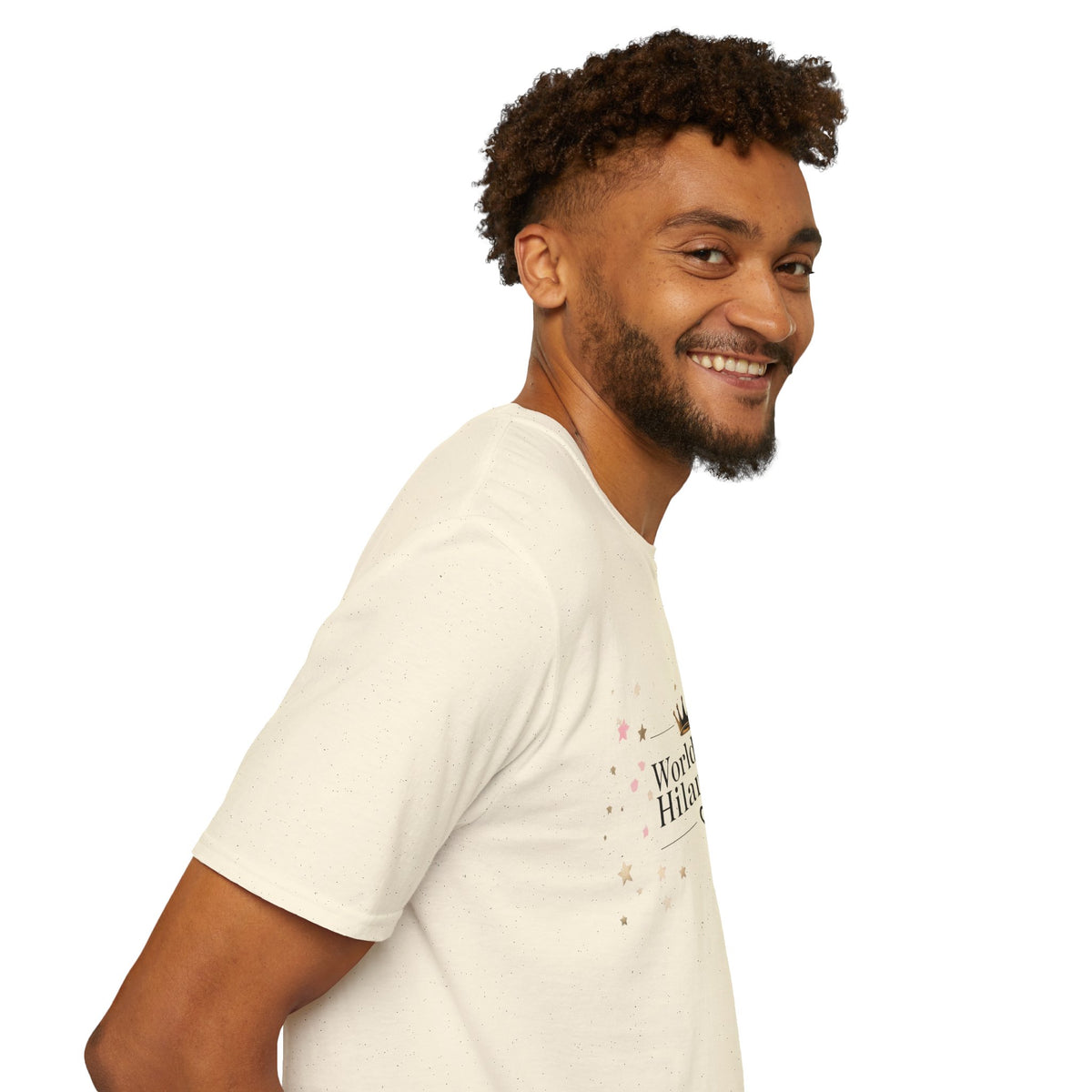 Worldwide Hilarious T-Shirt — Cute Crown & Star Graphic