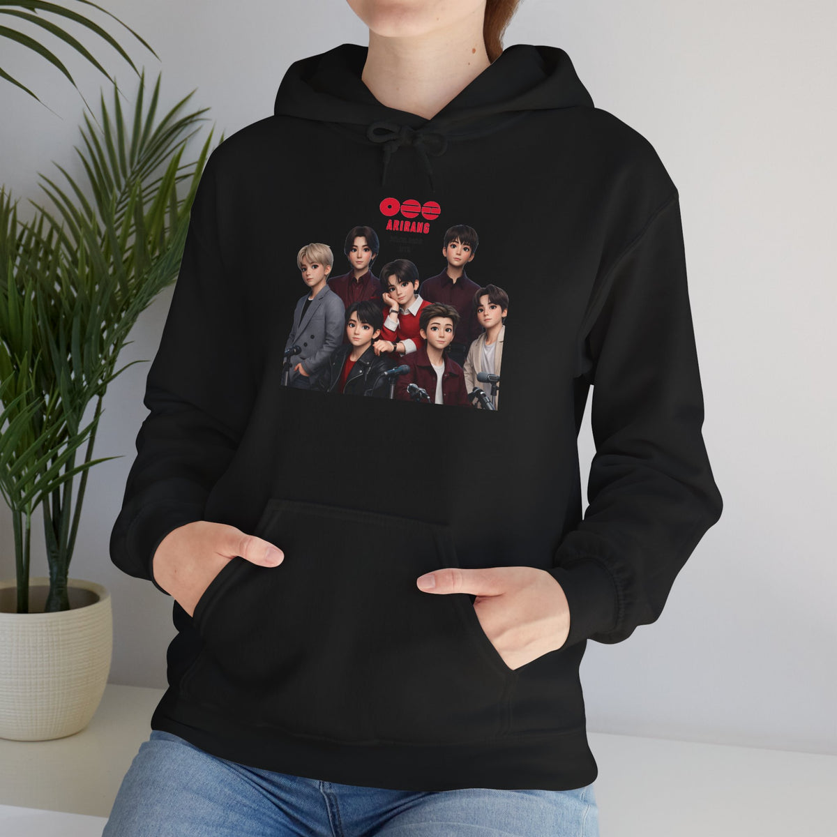 BTS K-Pop Group Photo Hoodie —  Tour Hoodie