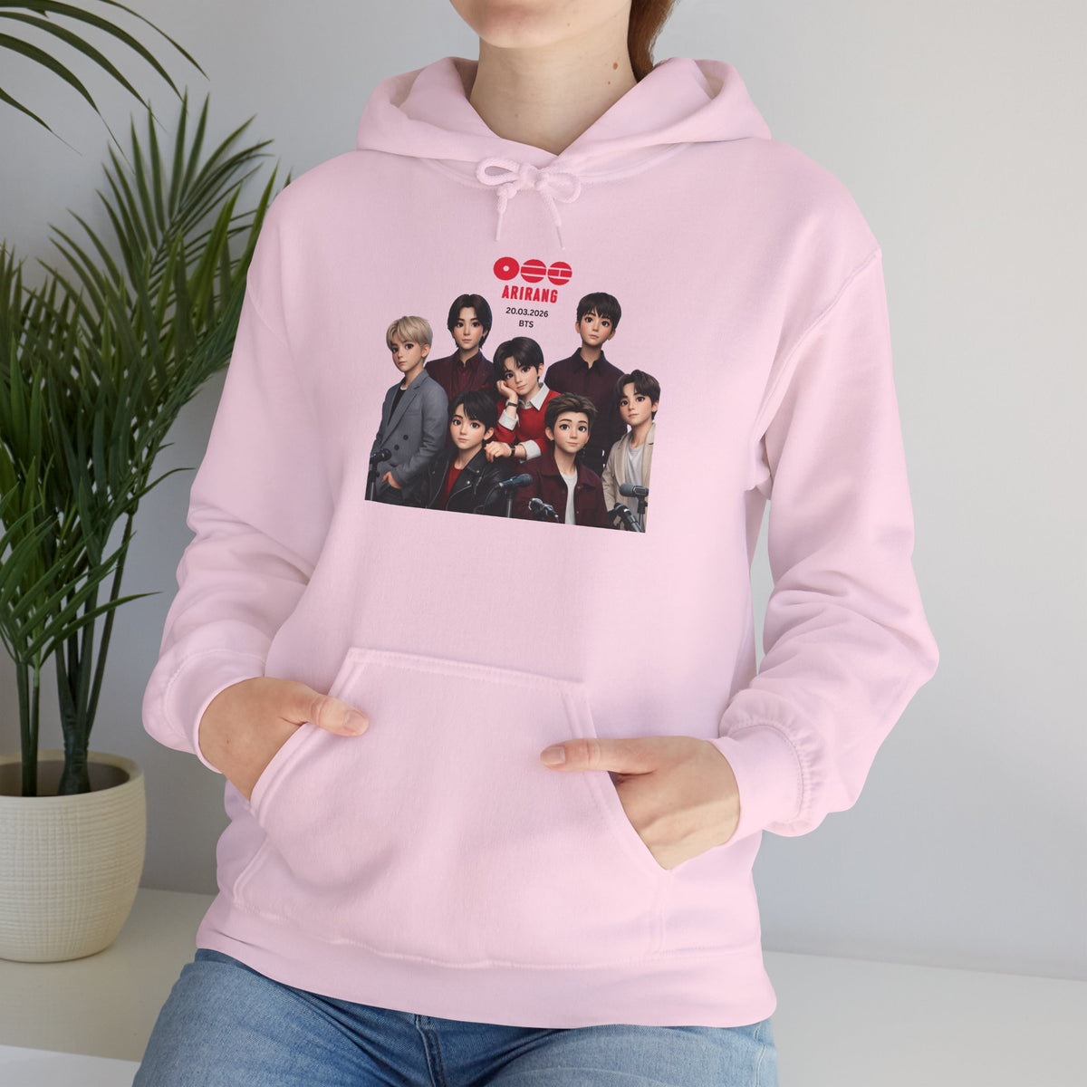 BTS K-Pop Group Photo Hoodie —  Tour Hoodie