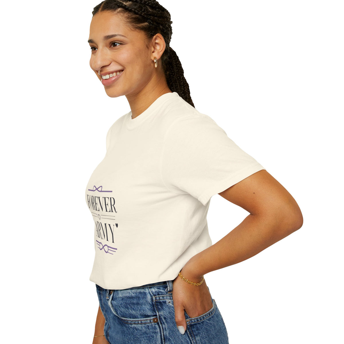T-Shirt — "Forever Army" Graphic Tee (Military Pride Tribute)
