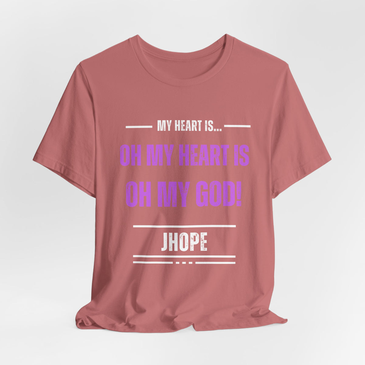 Jhope "My Heart Is... Oh My God!" Fan T‑Shirt