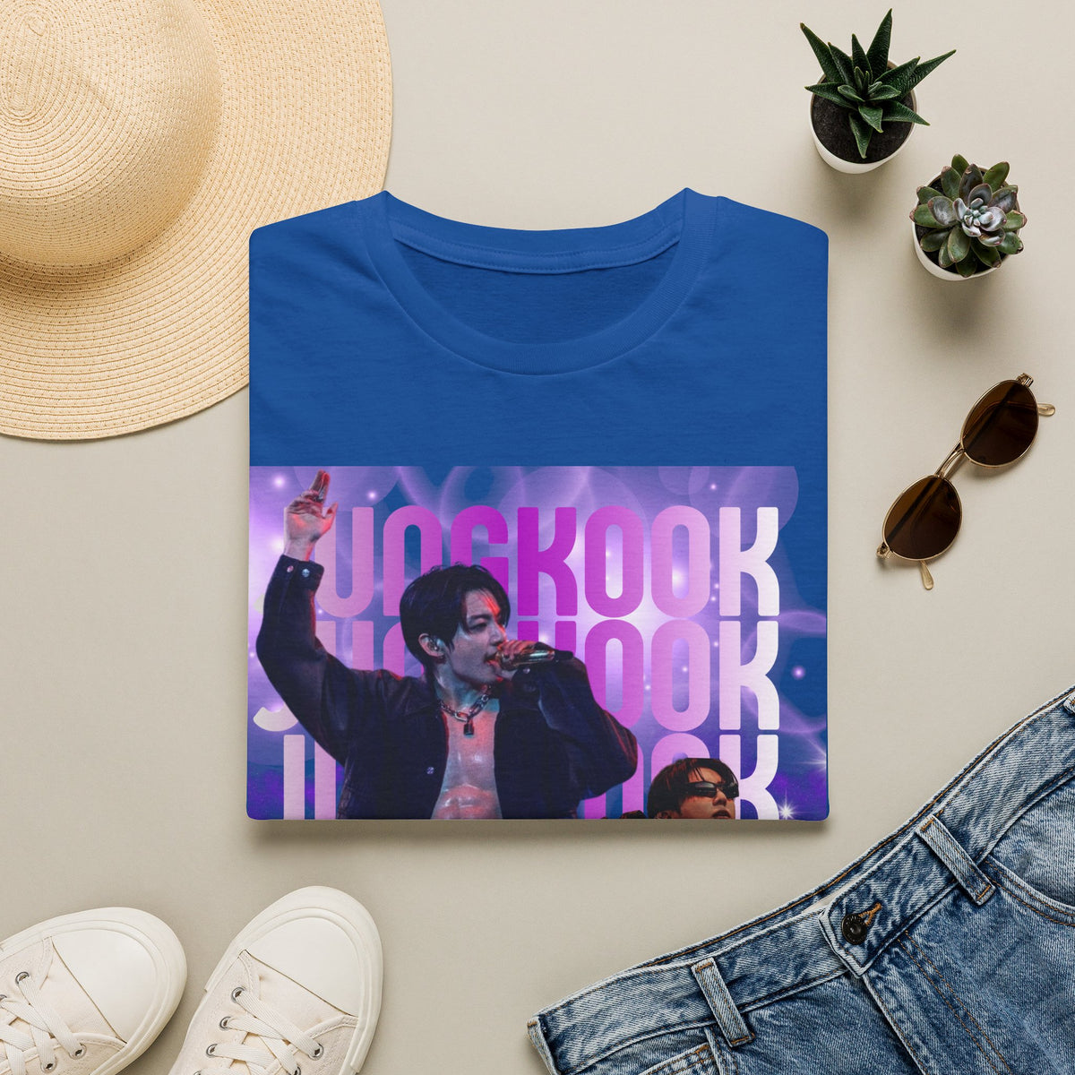 Jungkook 97 Fan Tee — Purple K-Pop BTS T-Shirt