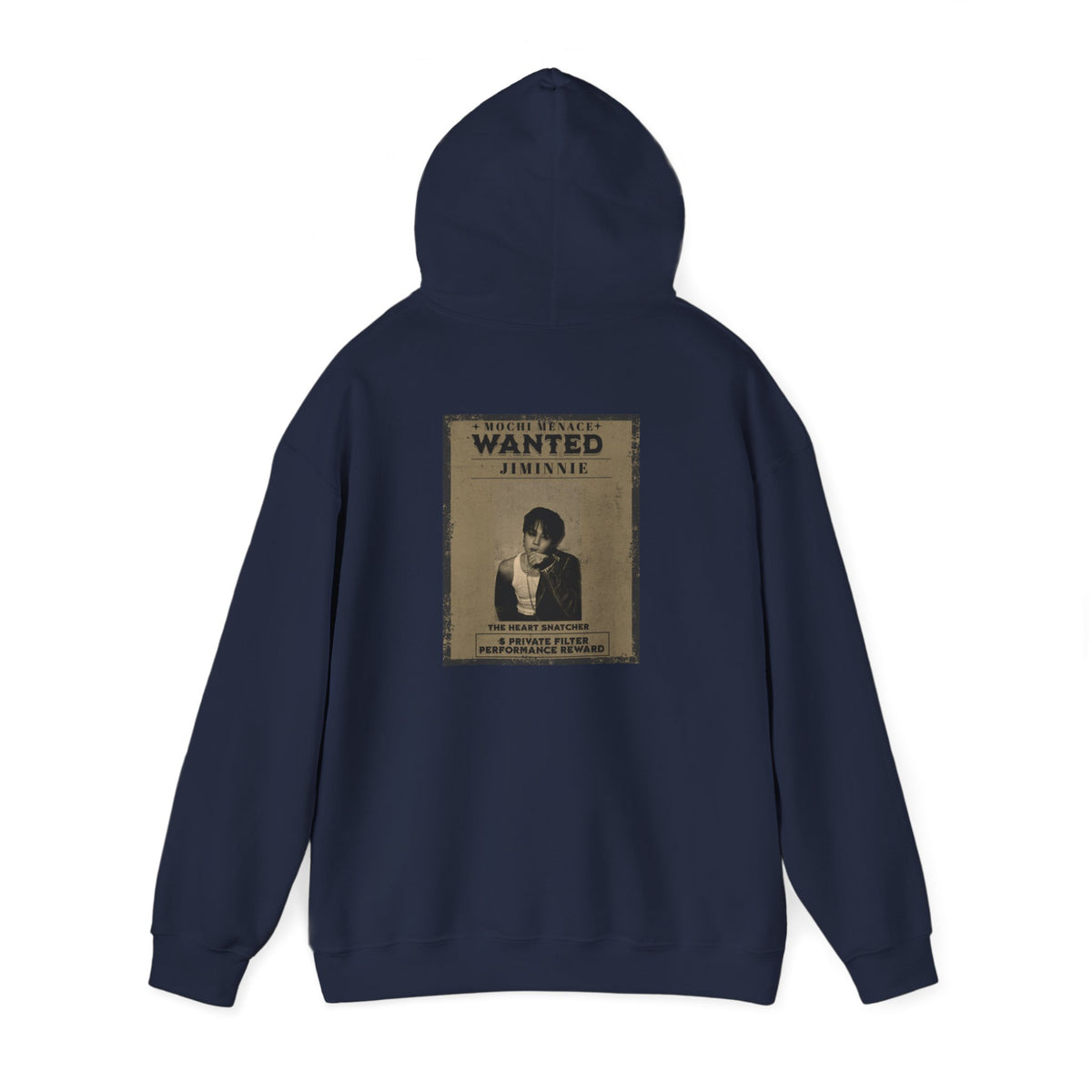 Jimmie Hoodie — "WANTED: Amnesie" Vintage Poster Graphic Hoodie