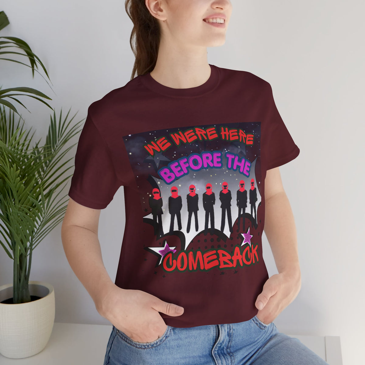 BTS The Comeback T-Shirt – Retro Silhouette Music Tee