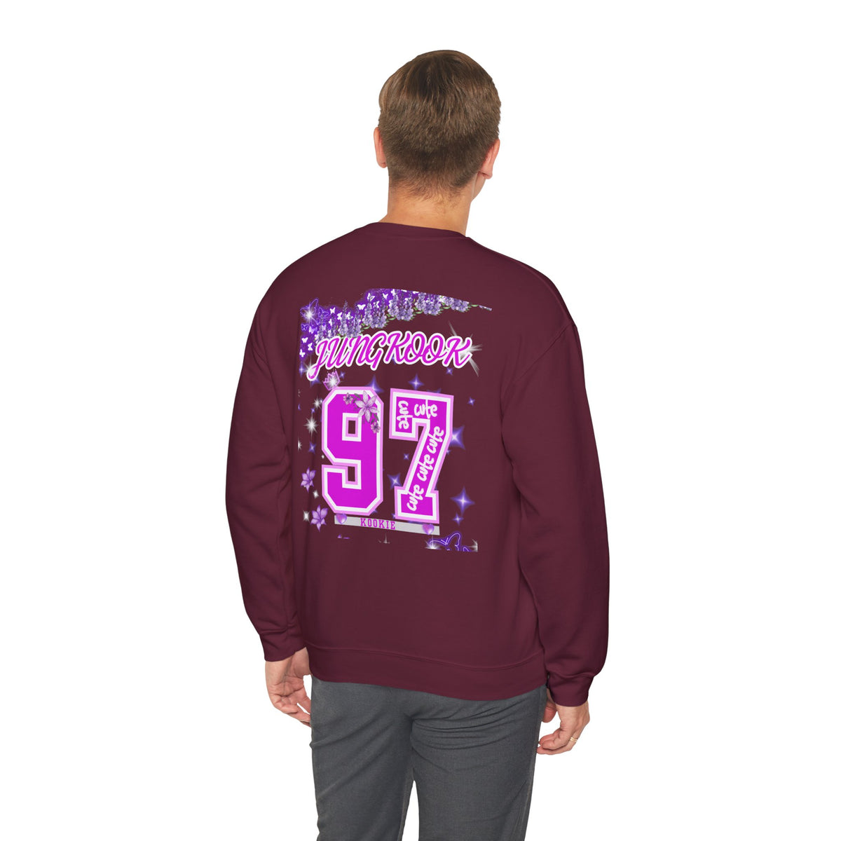 Jungkook 97 Crewneck Sweatshirt — K-Pop Fan Sweatshirt