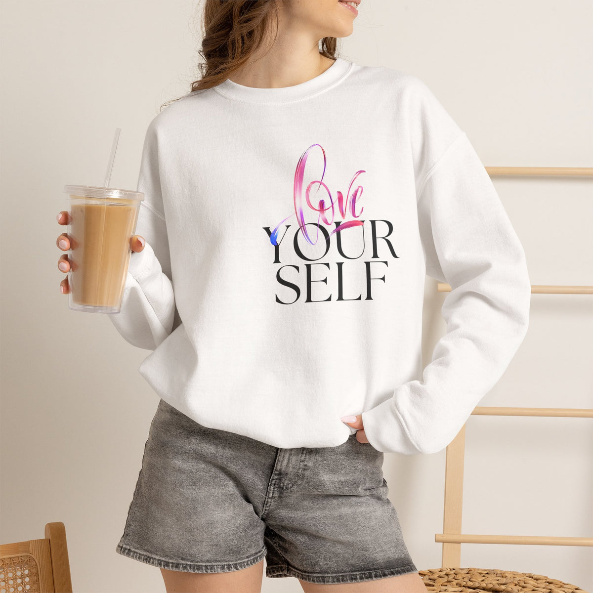 Love Yourself Crewneck Sweatshirt