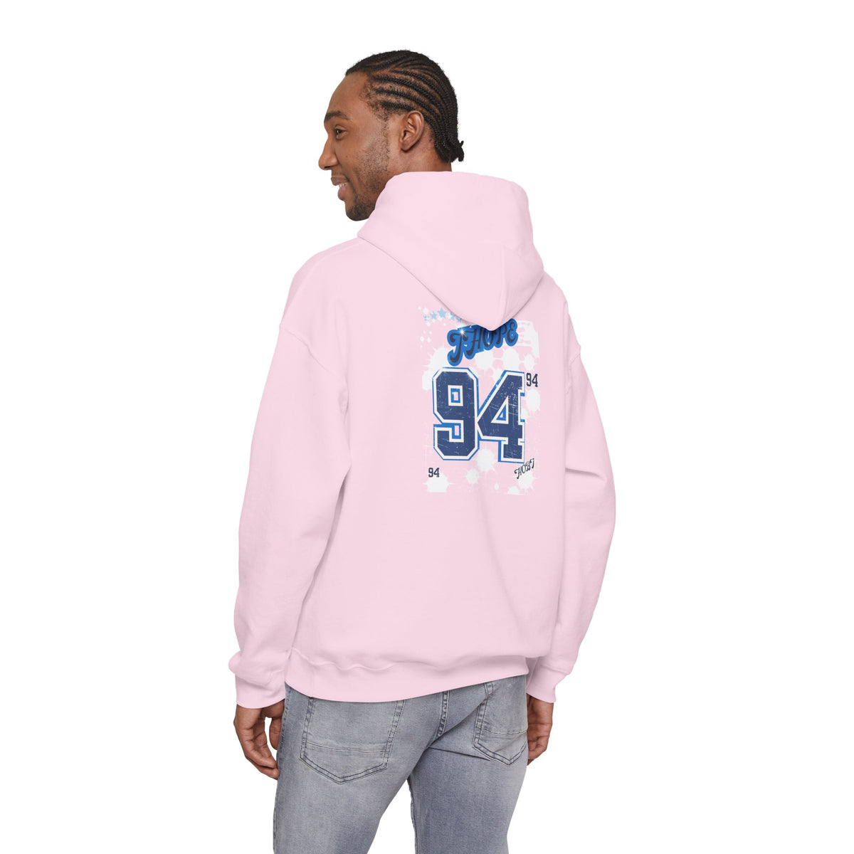 J-Hope 94 Blue Graphic Hoodie