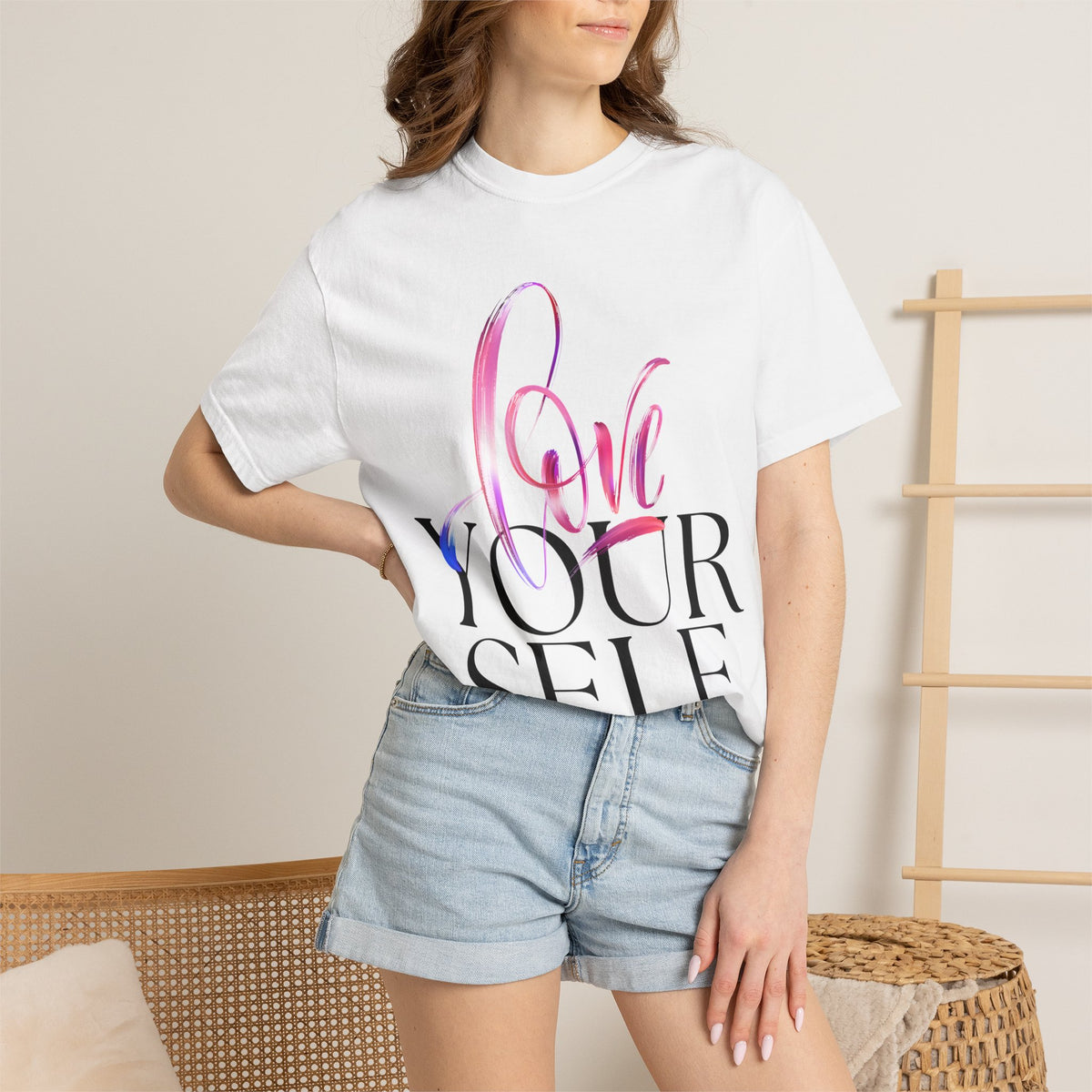 Love Yourself Tee – Inspirational Self-Love Graphic T-Shirt