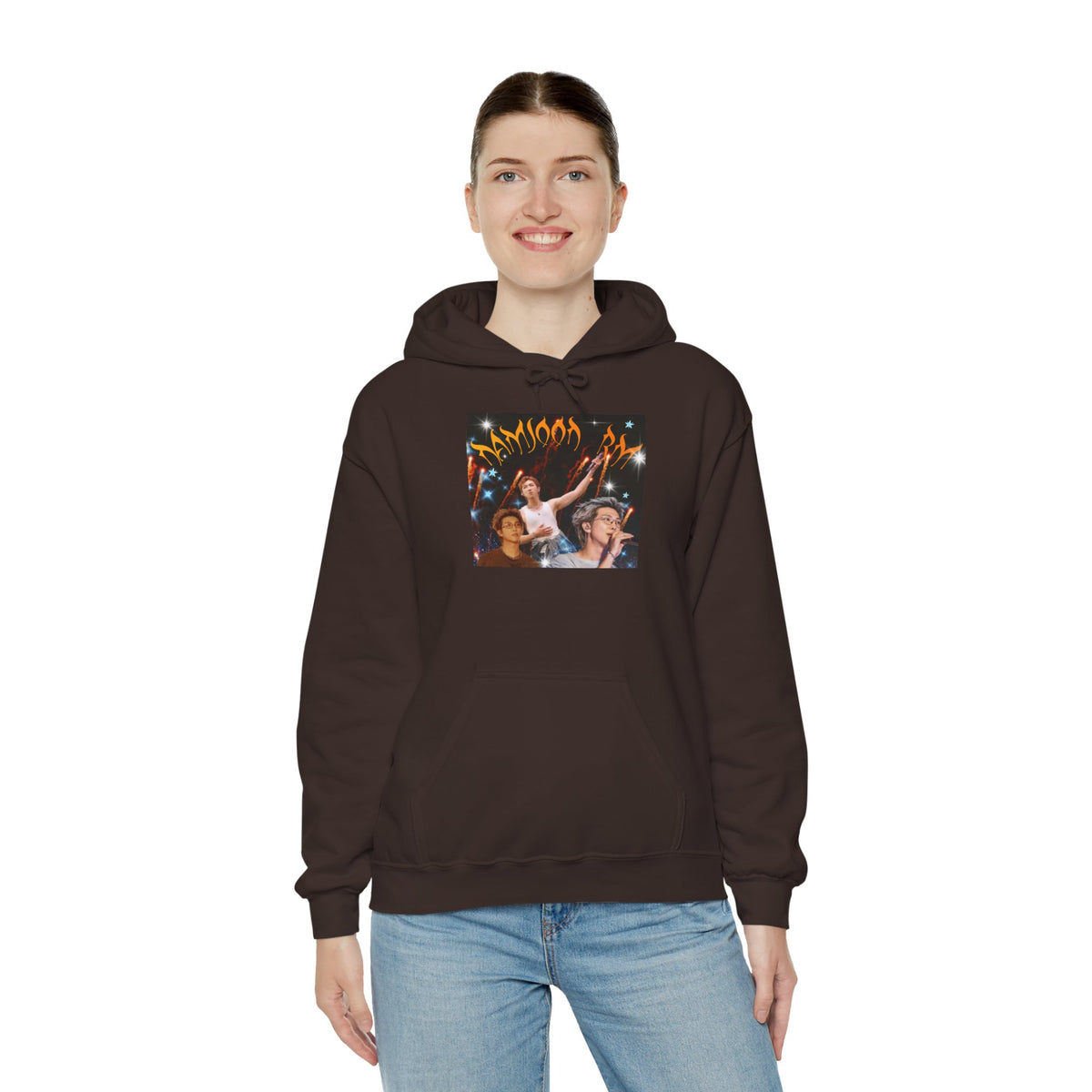 RM Photo Hoodie — Custom Back Number "94" Music Fan Pullover