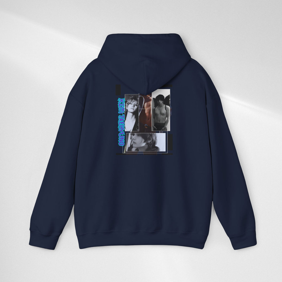 Graphic Hoodie — Photo Collage Streetwear "KIM TAEHYUNG"