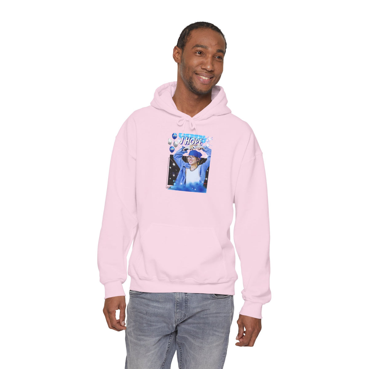 J-Hope 94 Blue Graphic Hoodie