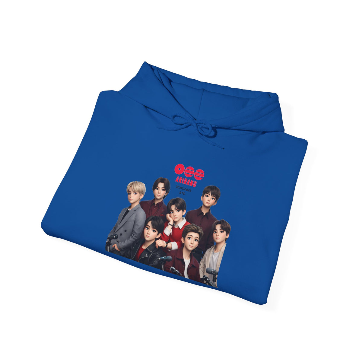 BTS K-Pop Group Photo Hoodie —  Tour Hoodie