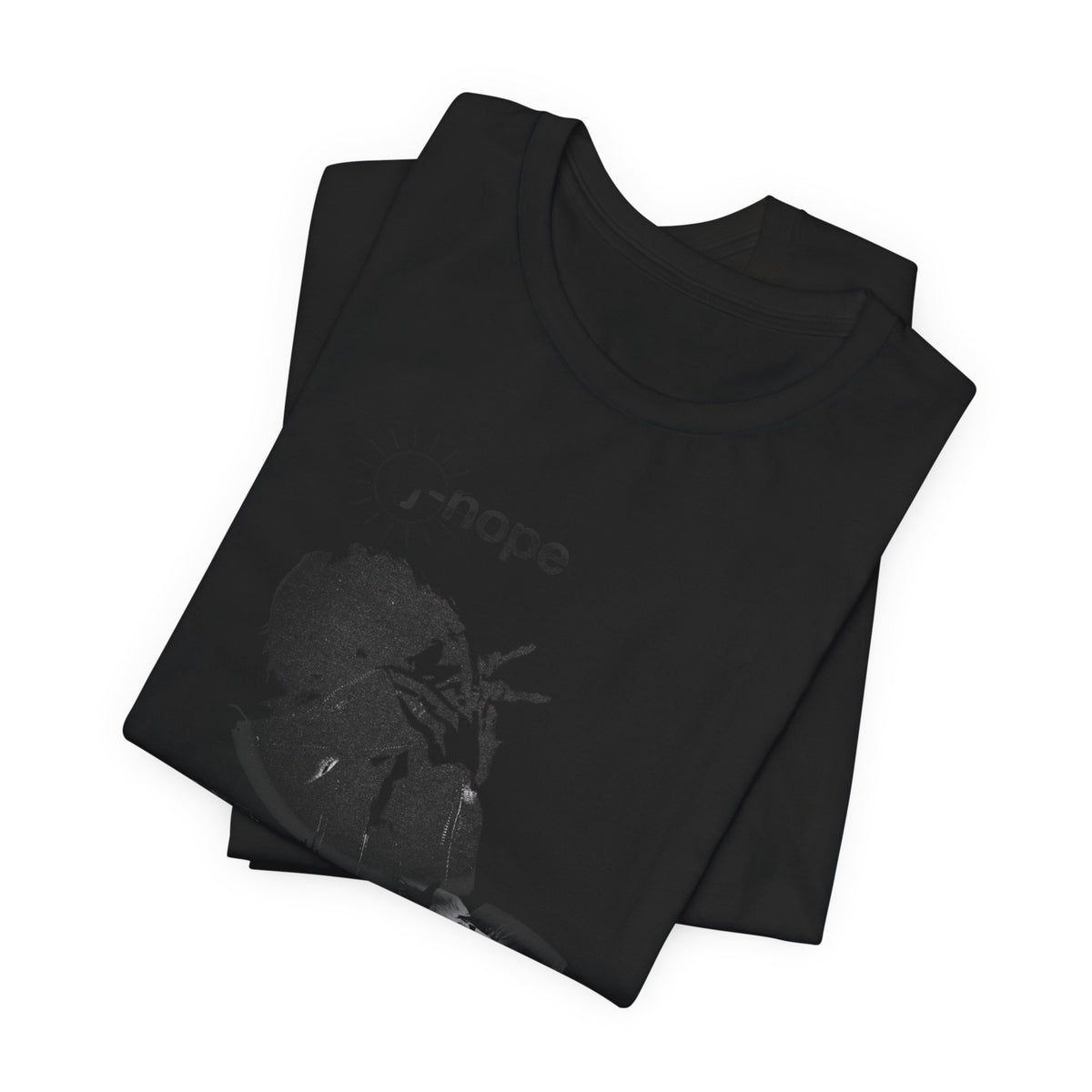 J HOPE T-Shirt — Grunge Black & White Band Photo Tee (Hope)