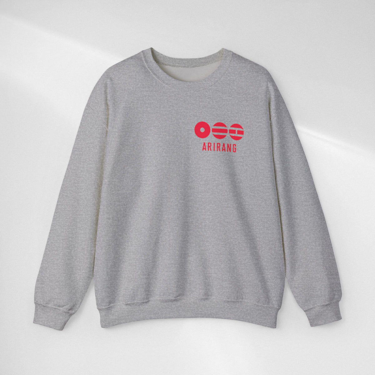 Arirang Minimalist Crewneck Sweatshirt — BTS Music
