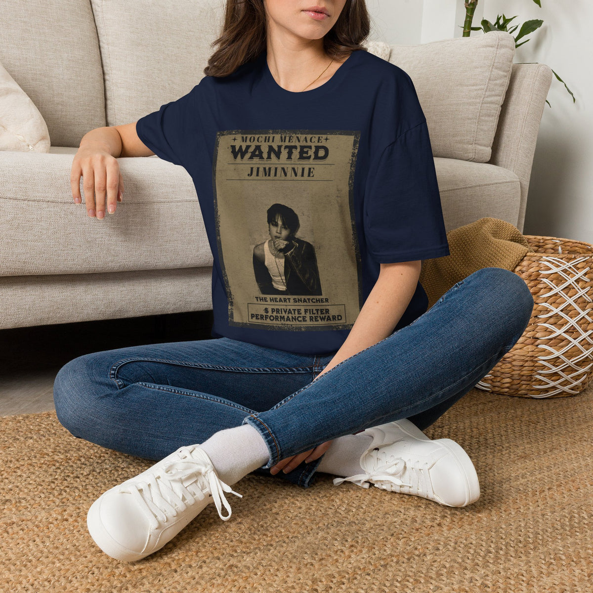 Wanted 'Jimmie' Graphic T‑Shirt — Mochi Menace Vintage Poster Tee