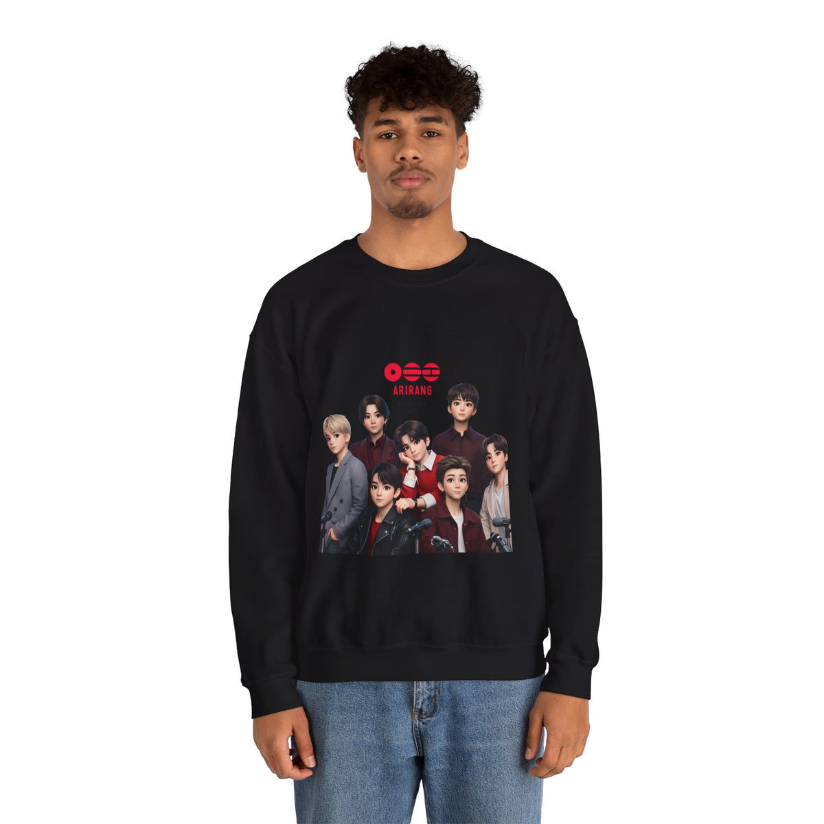 BTS GROUP Photo Crewneck Sweatshirt
