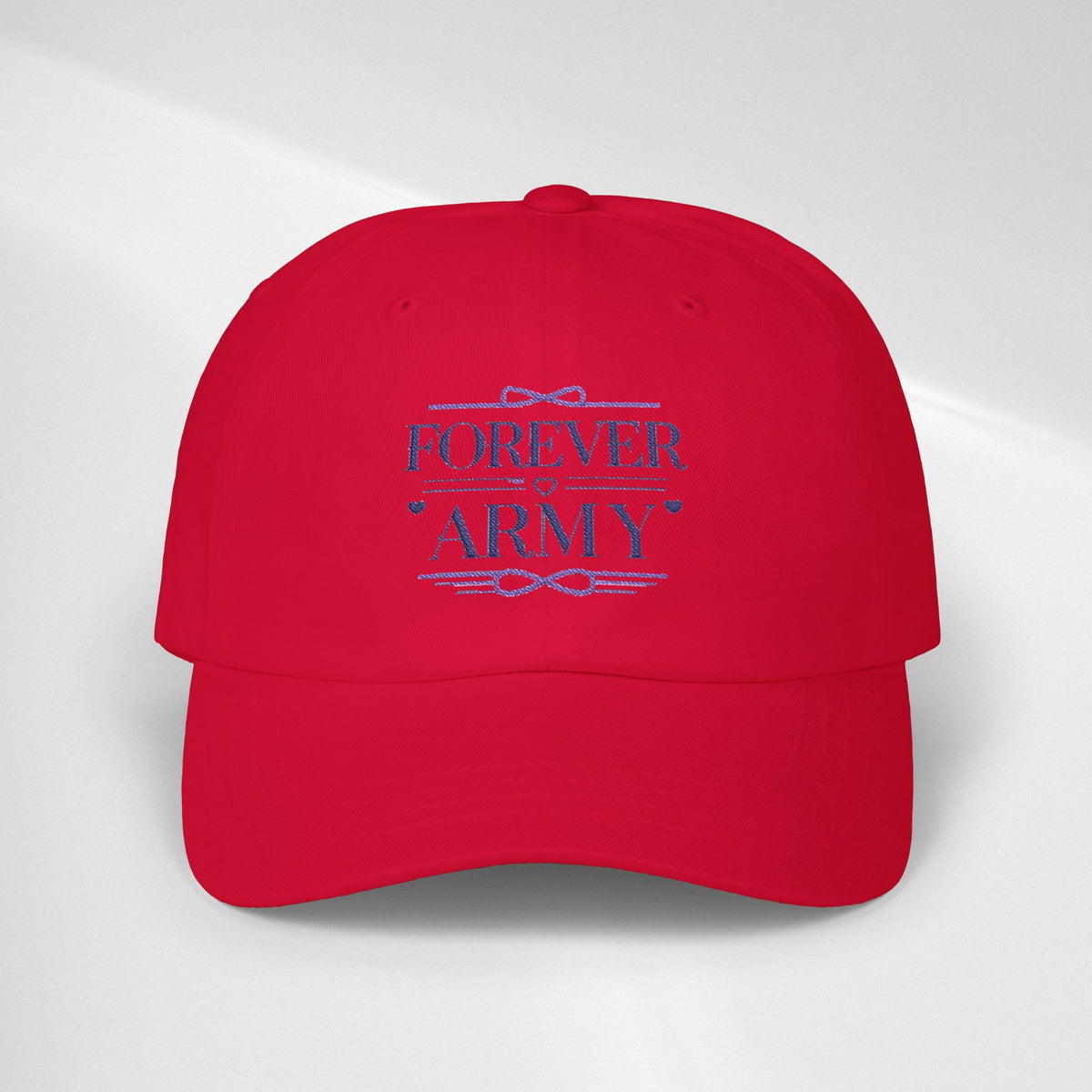 Forever Army BTS Cap –  Embroidered Baseball Hat