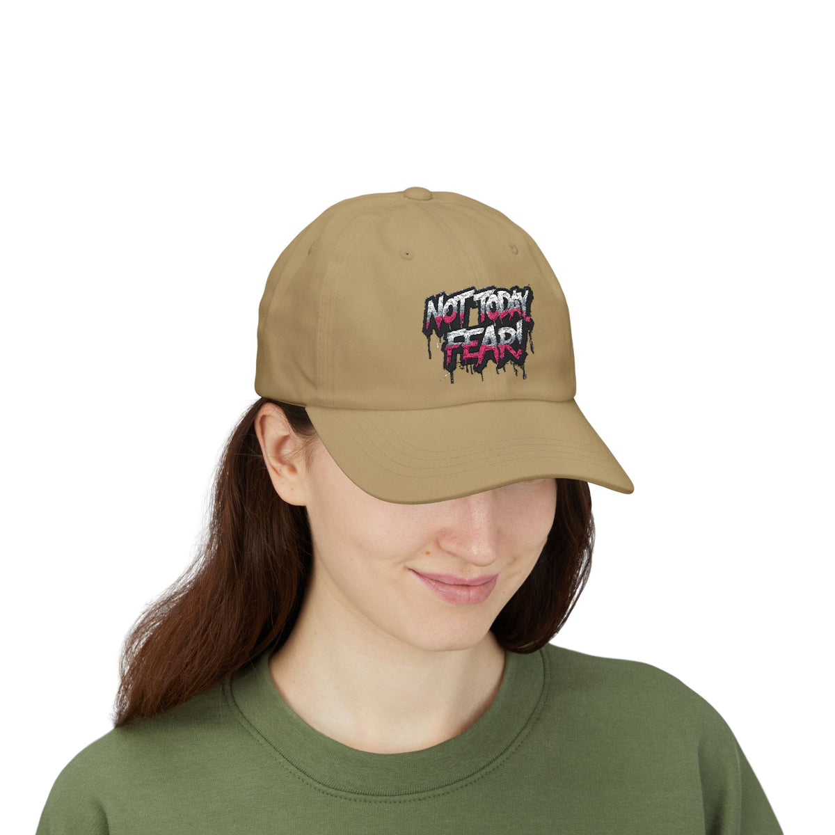 BTS Cap — "Not Today Fear" Embroidered Streetwear Hat