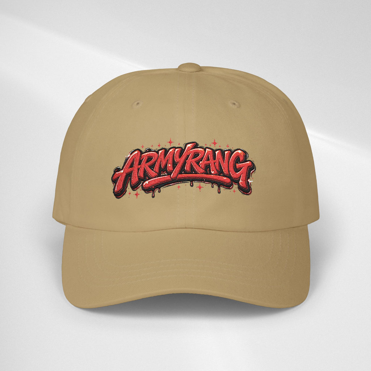 Armyrang Red Graffiti BTS Cap