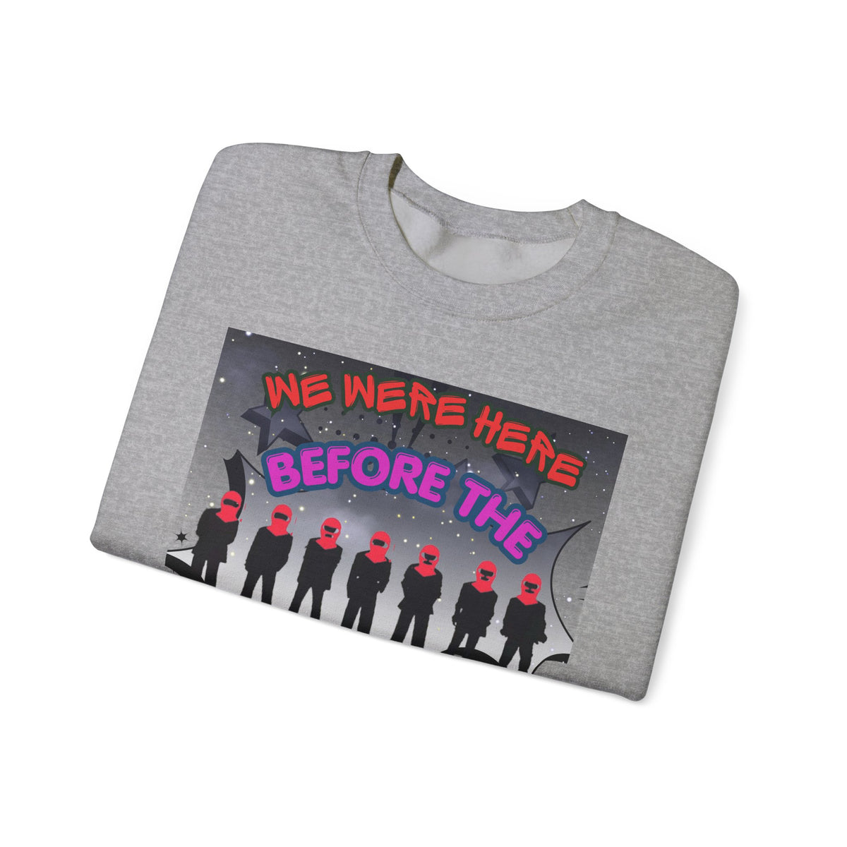Crewneck Sweatshirt — BTS  the Comeback” Retro Pop Graphic