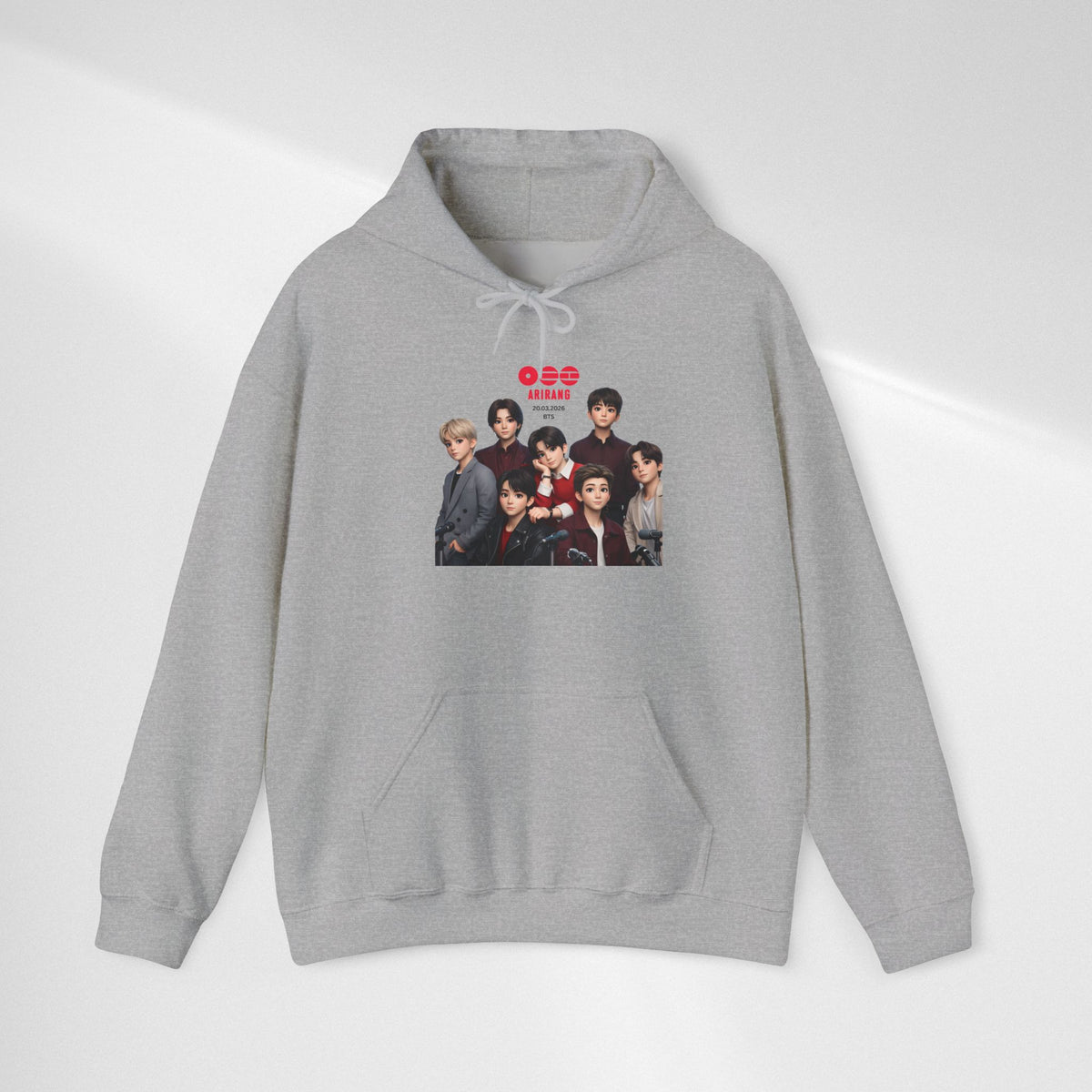 BTS K-Pop Group Photo Hoodie —  Tour Hoodie