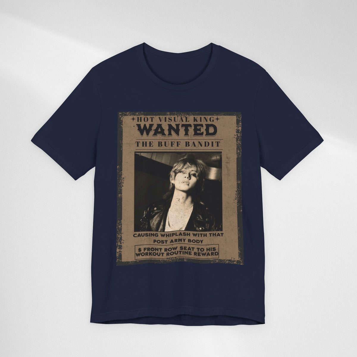 T-Shirt - 'WANTED: The Buff Bandit' Vintage Poster Tee
