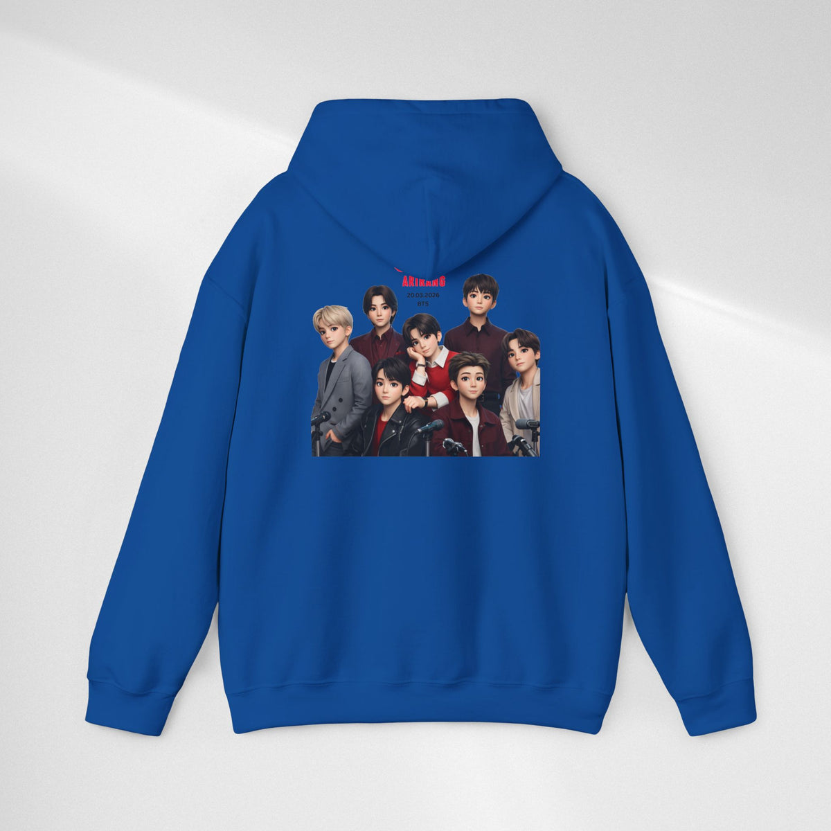 BTS K-Pop Group Photo Hoodie —  Tour Hoodie