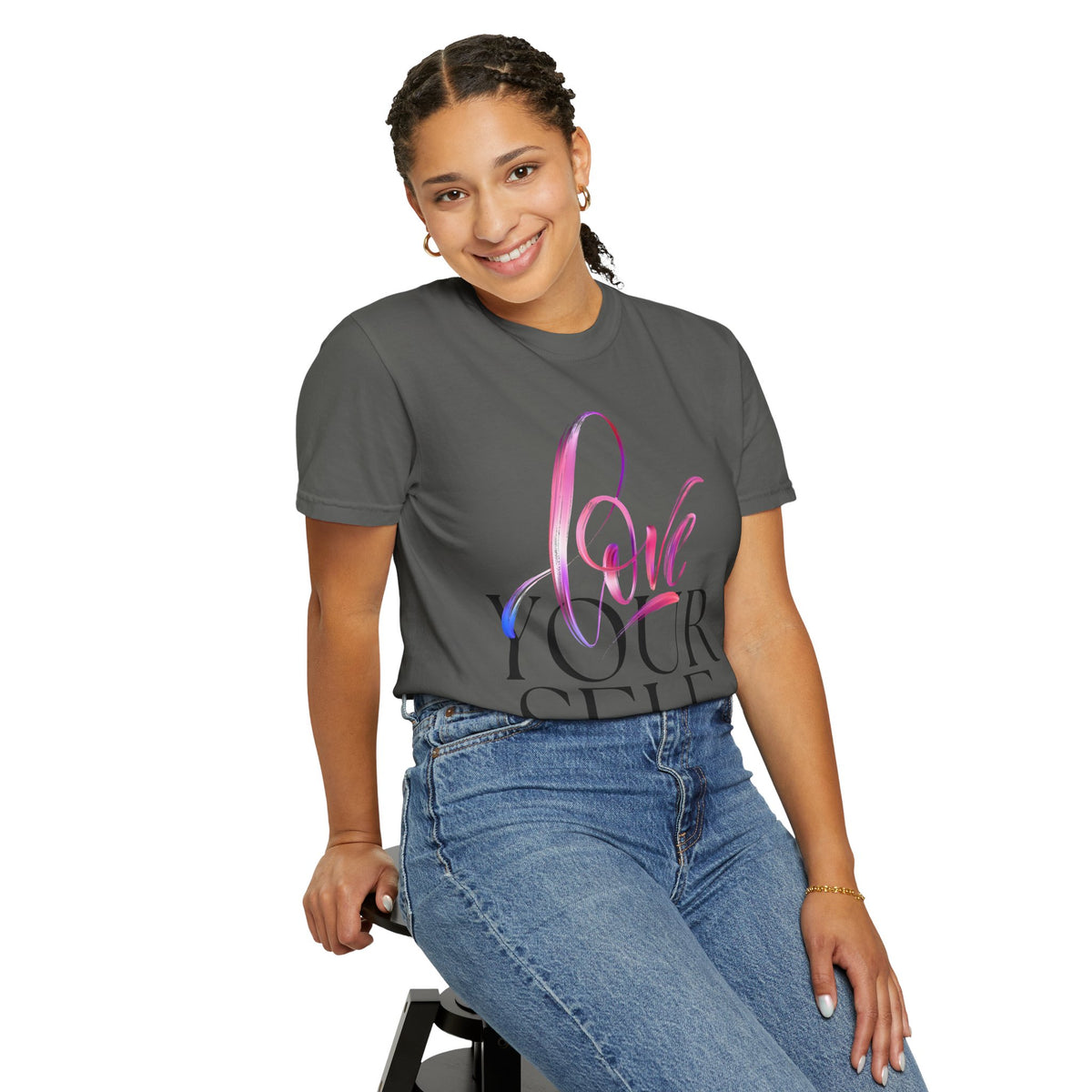Love Yourself Tee – Inspirational Self-Love Graphic T-Shirt