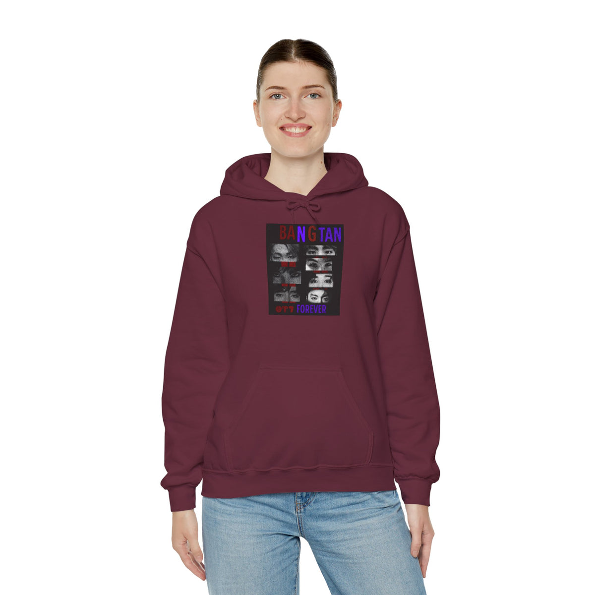 BTS 'Bangtan' Photo Collage Hoodie –BTS  K-Pop Fan Sweatshirt