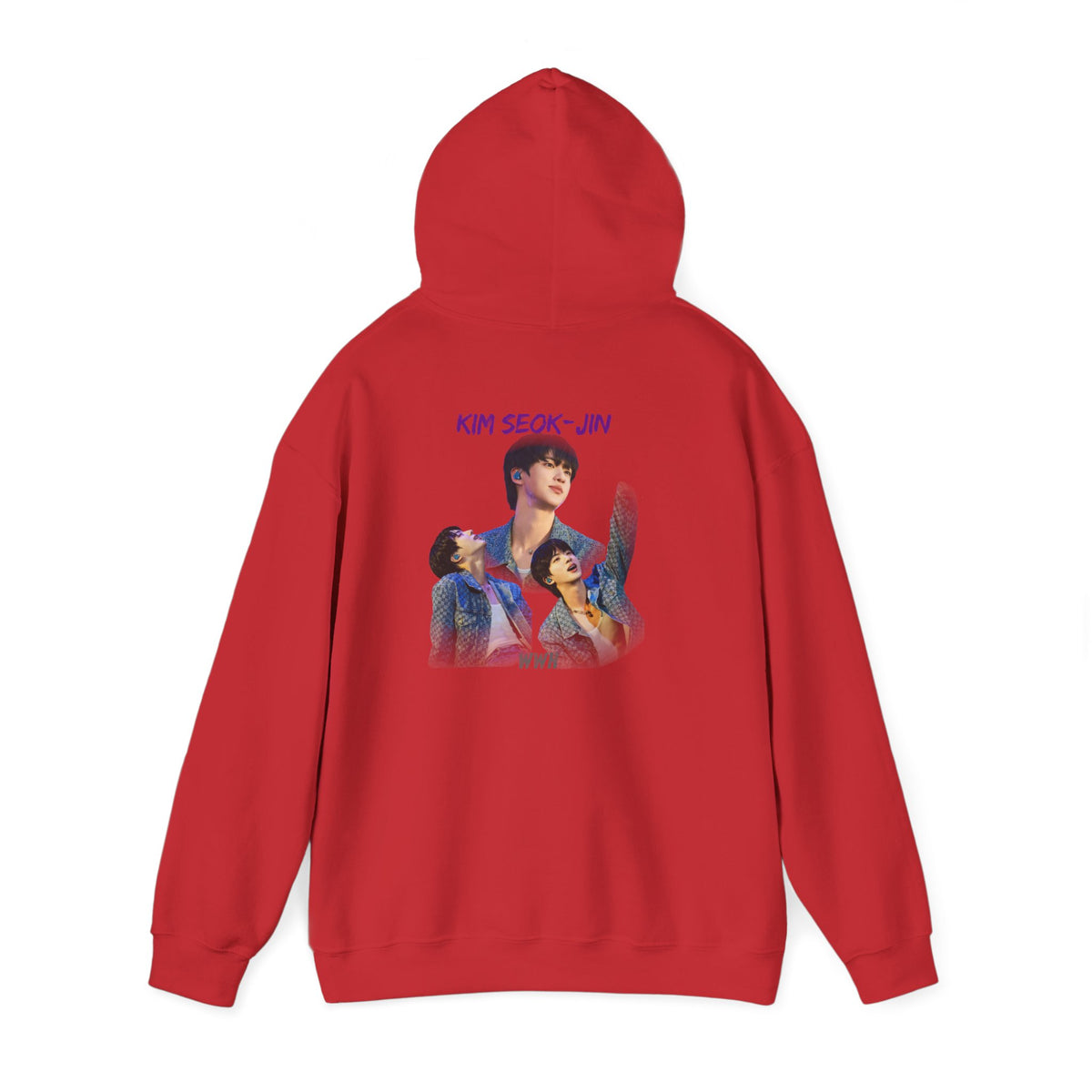 Kim Seok-jin (Jin) Photo Collage Hoodie — K-Pop Idol Fan Sweatshirt
