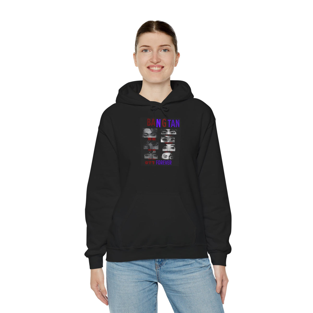 BTS 'Bangtan' Photo Collage Hoodie –BTS  K-Pop Fan Sweatshirt