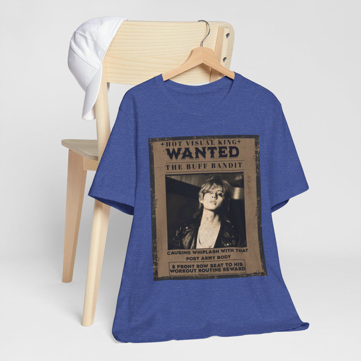 T-Shirt - 'WANTED: The Buff Bandit' Vintage Poster Tee