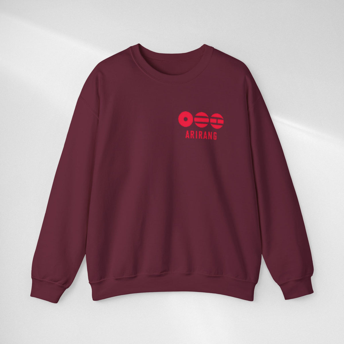 Arirang Minimalist Crewneck Sweatshirt — BTS Music