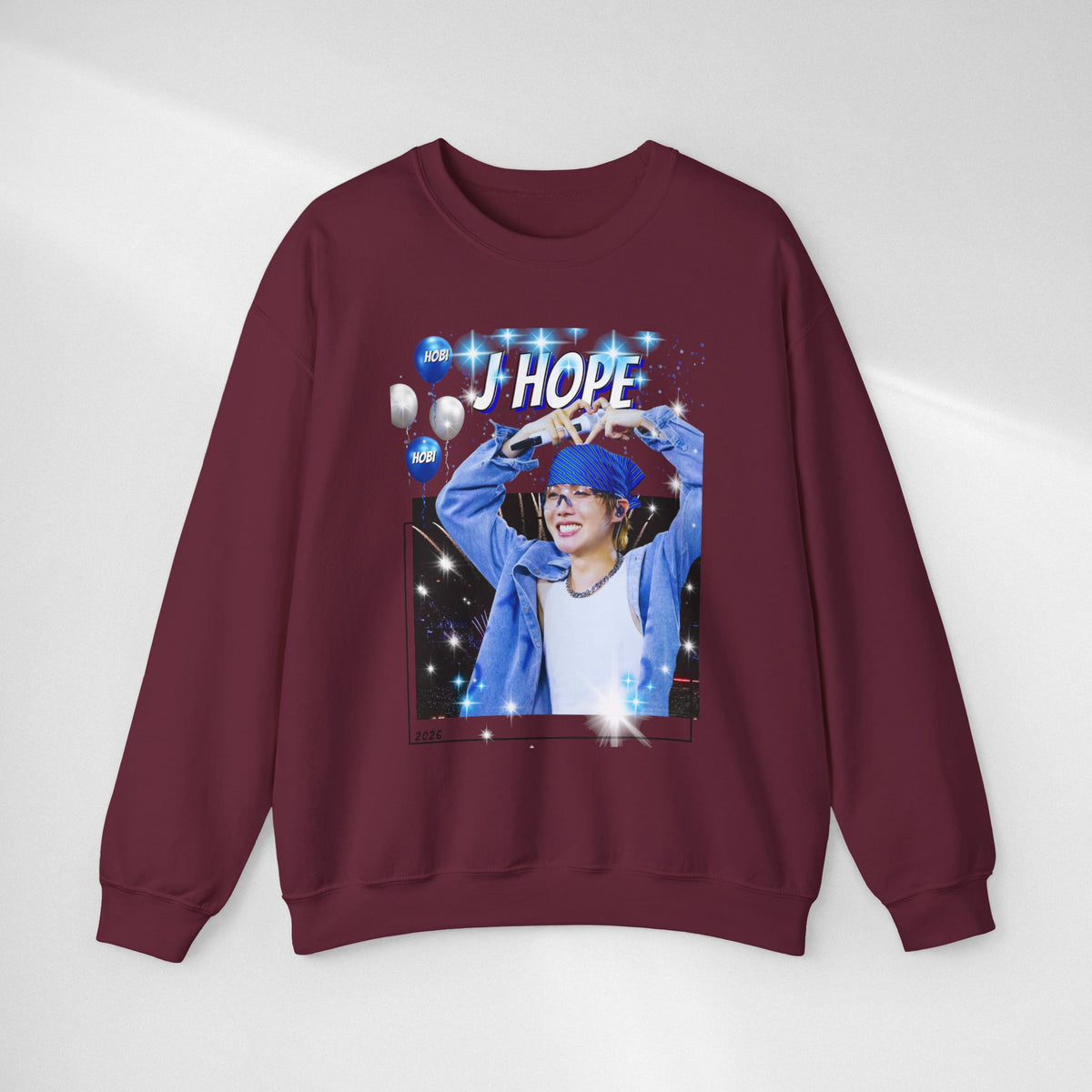 J-Hope 94 Photo Crewneck Sweatshirt — K-Pop BTS Fan Pullover