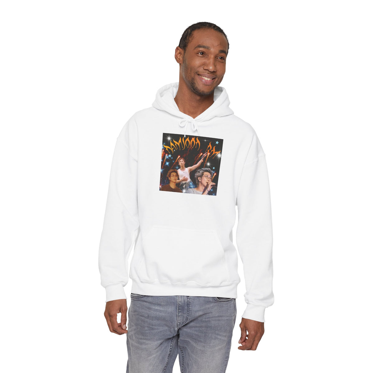 RM Photo Hoodie — Custom Back Number "94" Music Fan Pullover