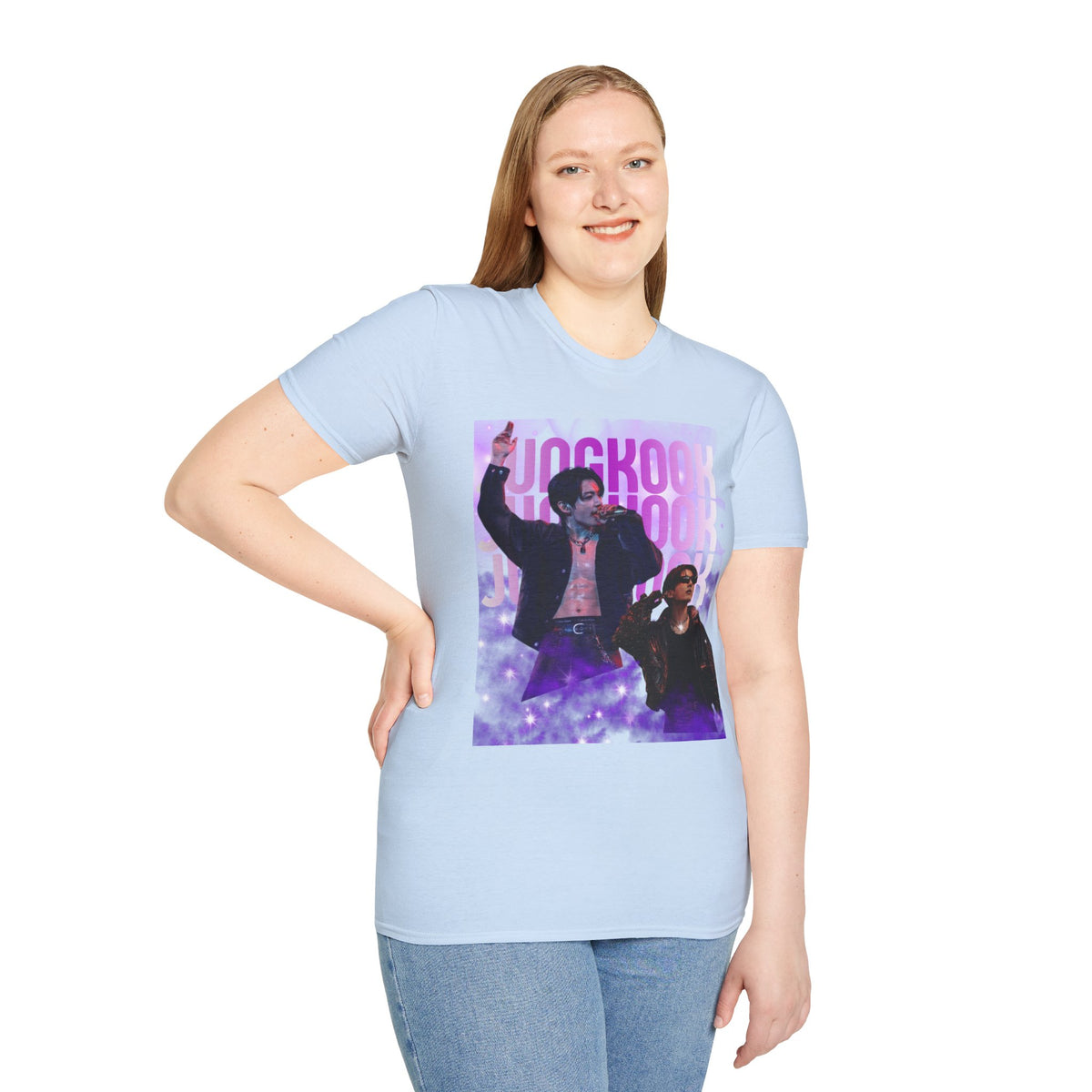 Jungkook 97 Fan Tee — Purple K-Pop BTS T-Shirt