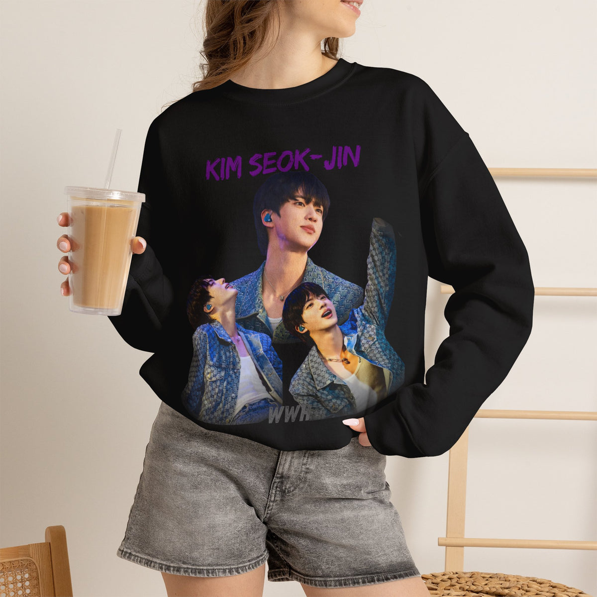 Jin Portrait Crewneck Sweatshirt